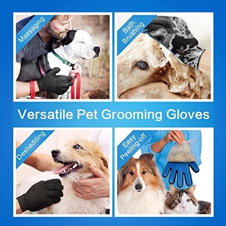 Versatile Pet Grooming Gloves